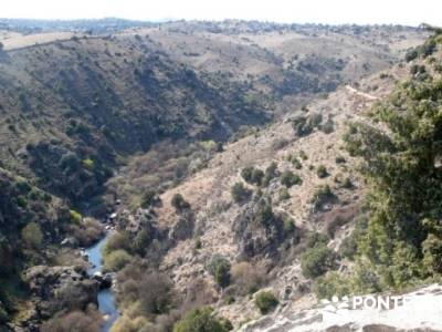 Río Manzanares y el Puente de la Marmota; zapatillas senderismo salomon